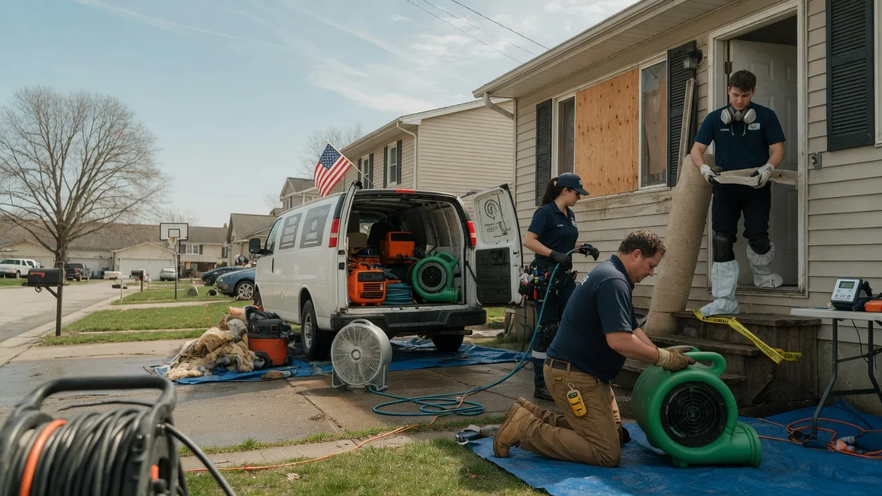 Water Damage Restoration in Beach Lake, PA near me
